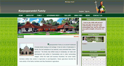 Desktop Screenshot of kanjooparambilfamily.org